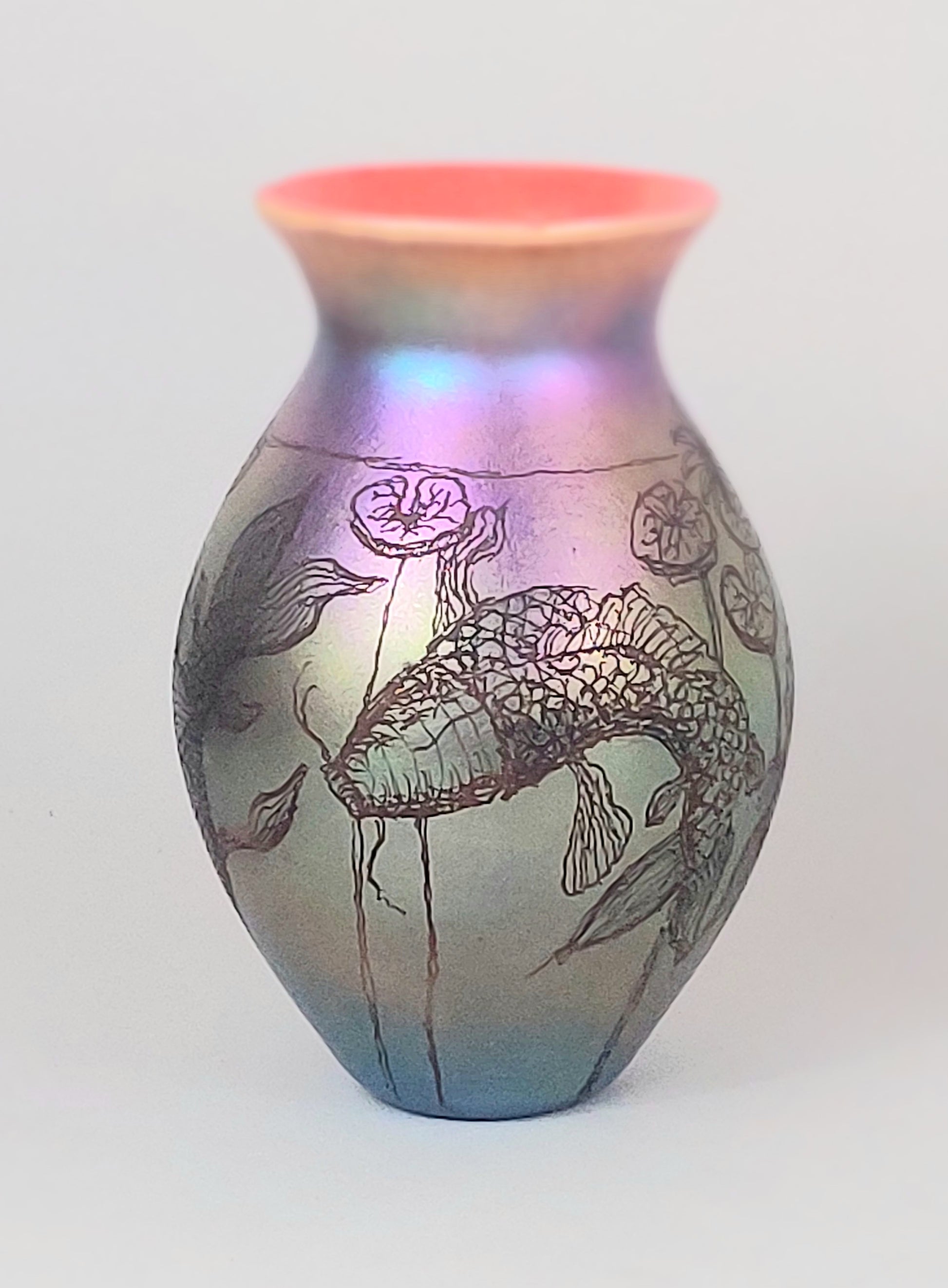 Koi Fish Vase