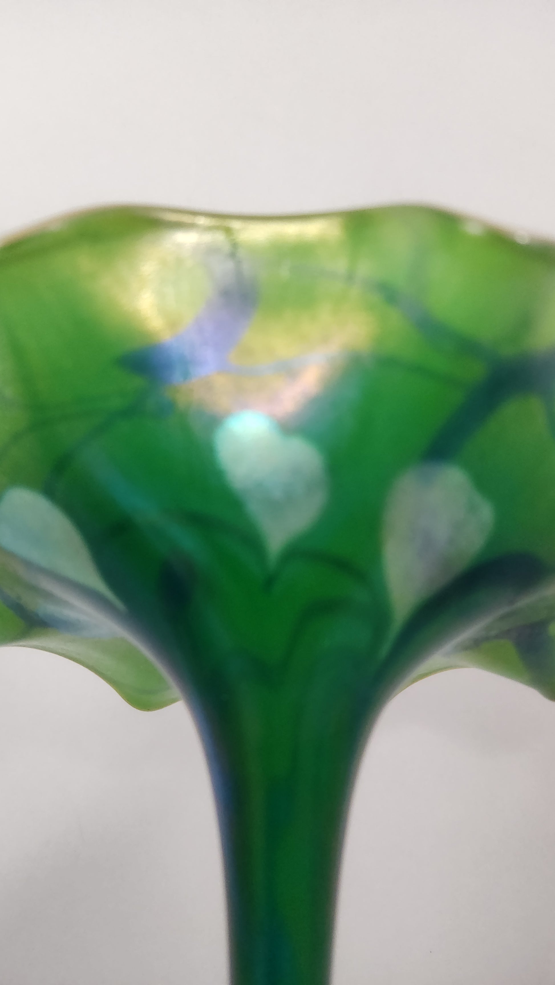 Emerald Heart and Vine Jack in the Pulpit Vase