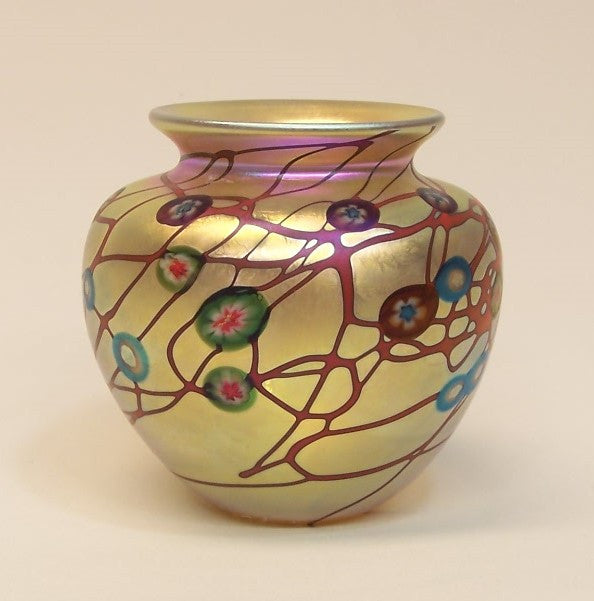 Gold Murrini Cabinet Vase