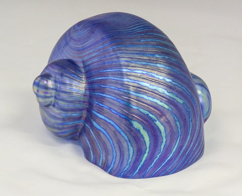 Blue Optic Swirl Shell