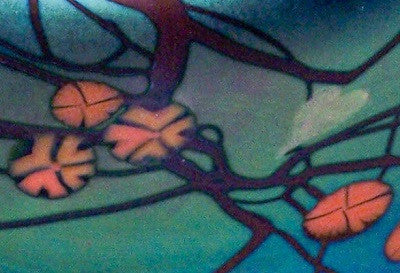 Blue California Poppy Jewelry Jar